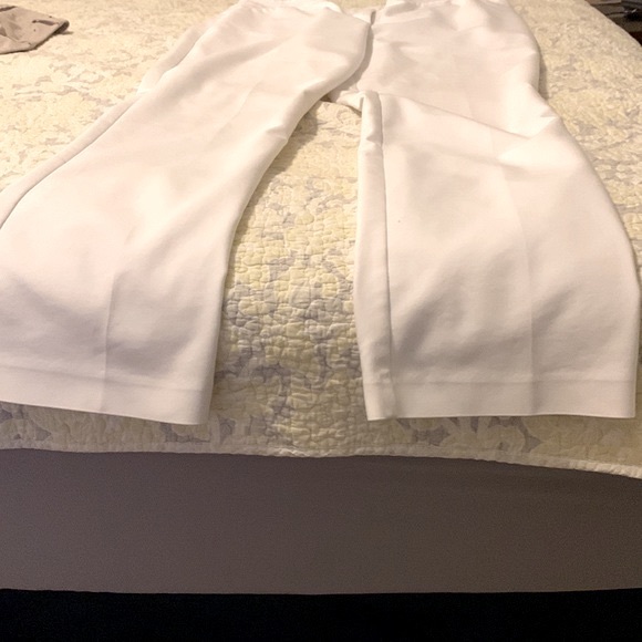 Chico’s white straight leg pants. So Skinny. Size 2. - Picture 2 of 6